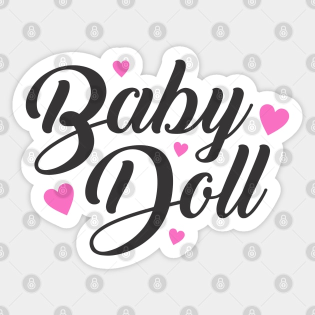 Text baby doll store